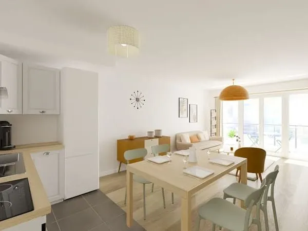 Appartement 3 pièces 70 m²