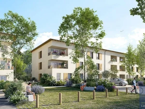 LE TAILLAN MEDOC APPARTEMENT T3 EN REZ DE JARDIN - DEUX CHAMBRES - PARKING PRIVATIF