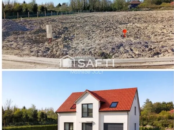 Terrain 625 m² NESLES