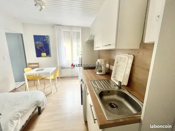 Studio 1 pièce 17 m²