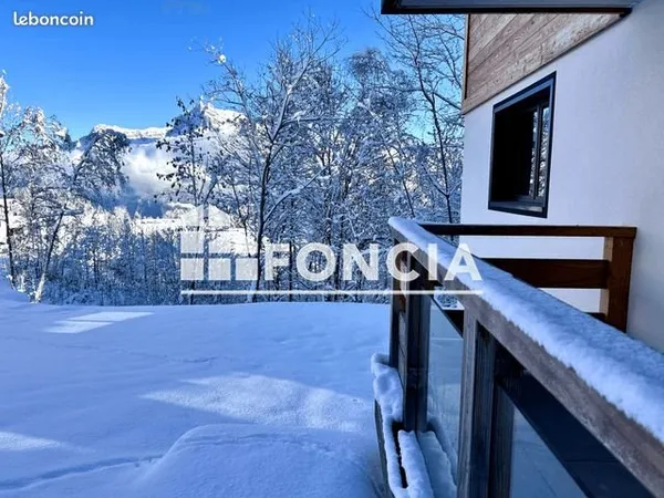 Appartement duplex 4 pièces avec jardin privatif - Pied des pistes - Combloux