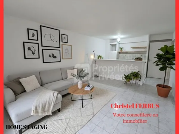 93110 ROSNY-SOUS-BOIS - Studio - 30.03 m2- Terrasse avec coin Jardin - Parking
