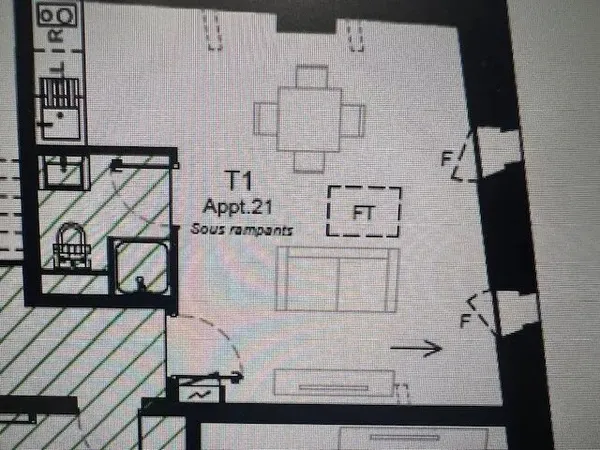 SAMATAN, T1 DE 28,60M2