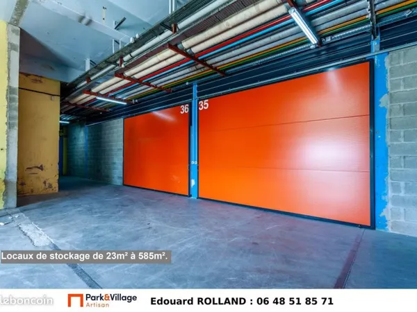 Box de stockage et d'activité à louer / Dépot d'activité et stockage à louer / Box en location 611 m