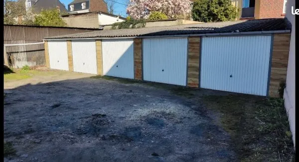 Lot de 5 garages 15m2