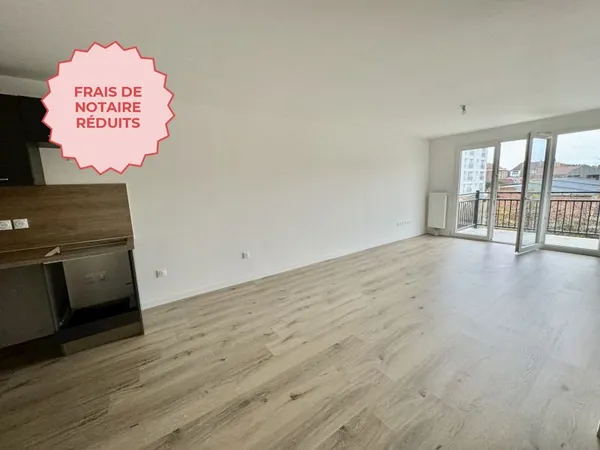 Appartement - 3 P - 67,59 m2 - 1