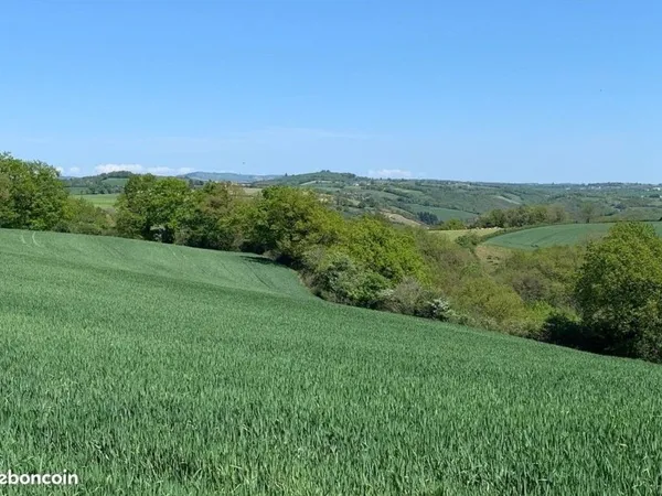 Terrain viabilisé de 991 m² proche toutes commodités