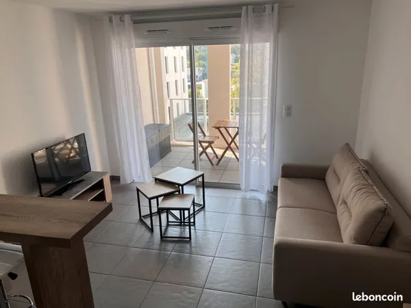 Studio 26m² avec terrasse- Ajaccio