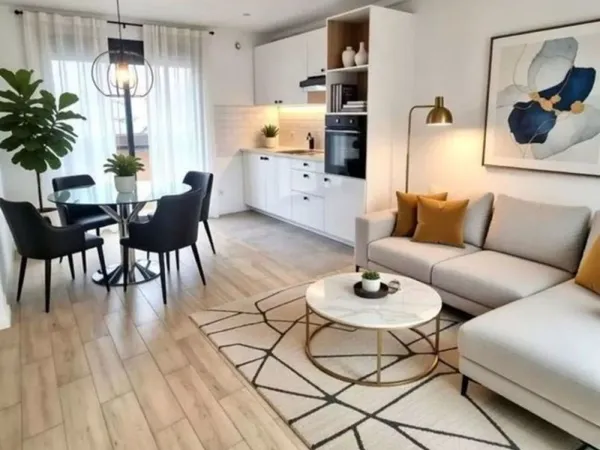 T2 de 49 m2 avec balcon 9 m2 en centre ville de Bezons