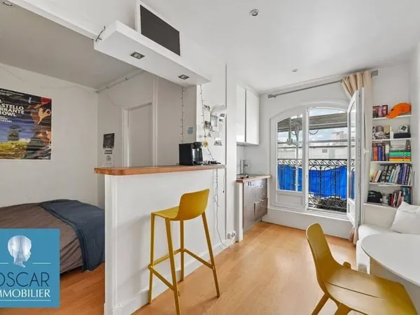 Studio 1 pièce 17 m²