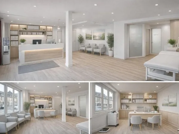 Local commercial , vitrines d'angle en centre ville