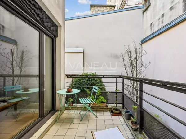 PARIS XVe - Commerce : Appartement familial avec balcon au calme