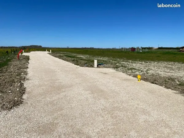 Terrain viabilisé