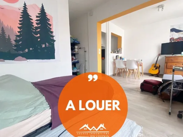 Studio 2 pièces 29 m²