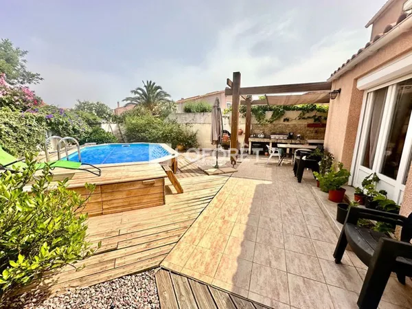 Canet En Roussillon, Villa 4 pièces + garage.