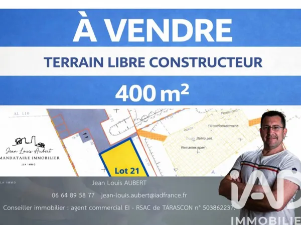 Terrain 400 m²