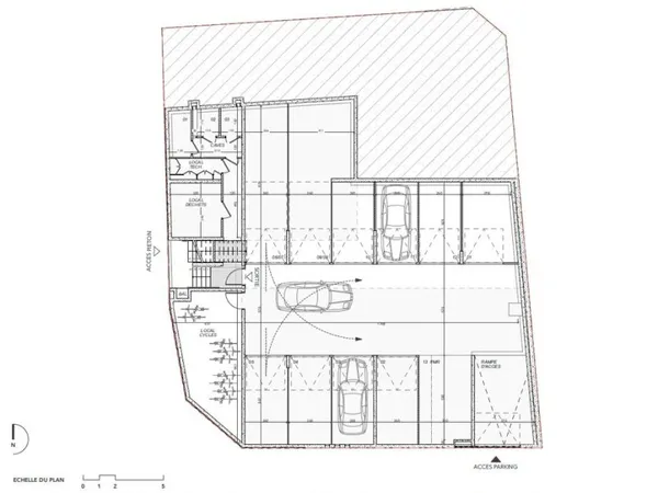 Garage boxé dans programme neuf au centre de Collonges