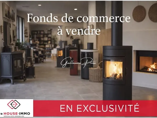 À VENDRE - Fonds de commerce : poêles, cheminées, inserts & ramonage - Clientèle fidèle, activité re