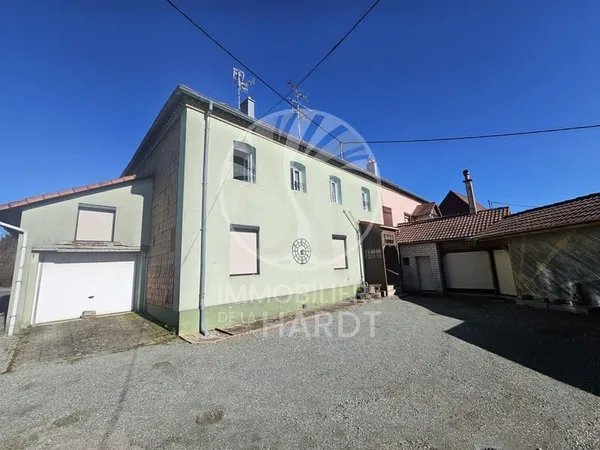 Appartement F4 de 80m² avec jardin à Retzwiller