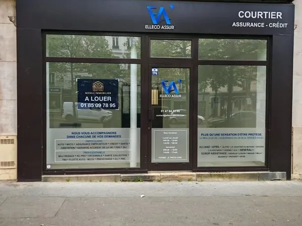 Local commercial 39 m² - Vitrine +4m - Marché en face - Fort passage