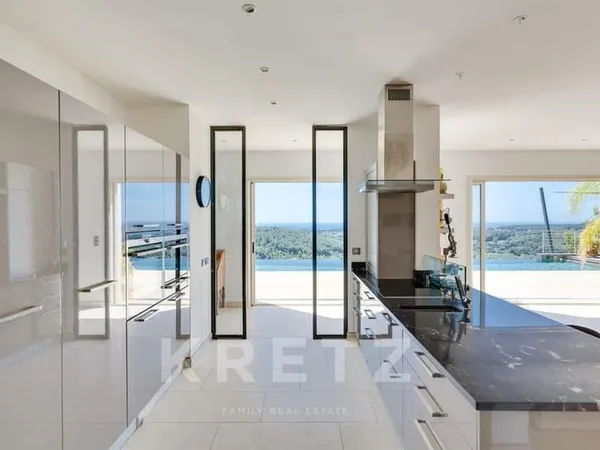 Villa d'architecte avec vue imprenable