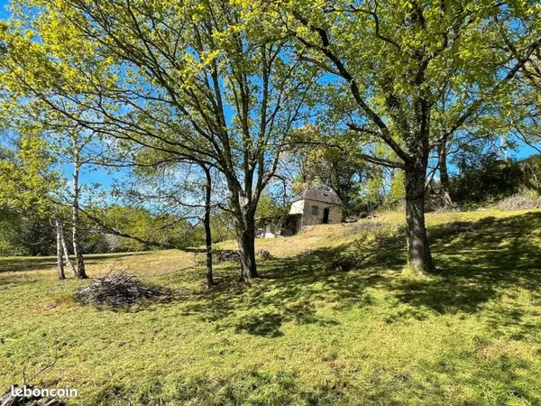 Terrain constructible +5000 m² + grange pierre - accès privatif - Brive la Gaillarde