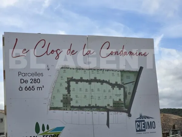 Terrain en individuel 345 m²