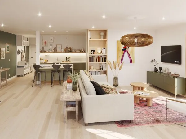 Appartement 2 pièces 39 m²