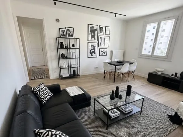 3 pièces de 54 m2 avec stationnement Idéal résidence prin