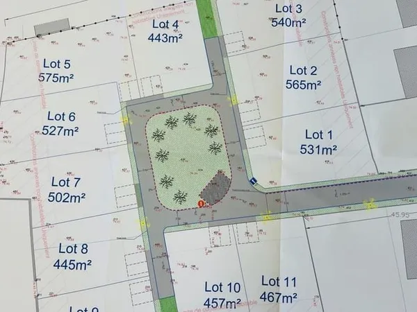 Terrain à bâtir Vente Athies-sous-Laon   59000€