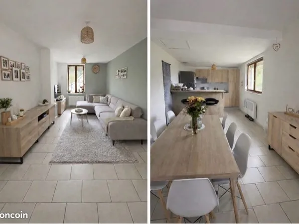 Appartement deux chambres 77 m²