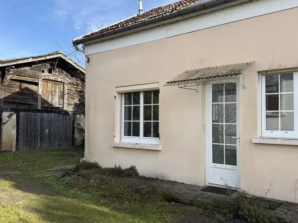 Maison louée - sore - 65m2 - chambre - bureau - garage