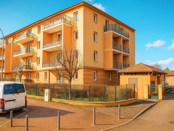 71100 CHALON SUR SAONE APPARTEMENT DE TYPE 3 VENDU LOUE AVEC