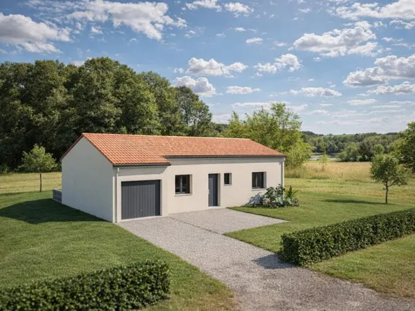 Terrain + maison 93 m²