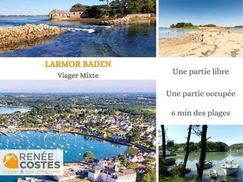 Viager occupé - F81-H81 ans - LARMOR BADEN (56870)