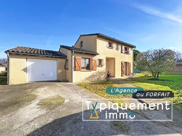 VILA T5 115m² AVEC GARAGE ET PISCINE SUR TERRAIN DE 835M²