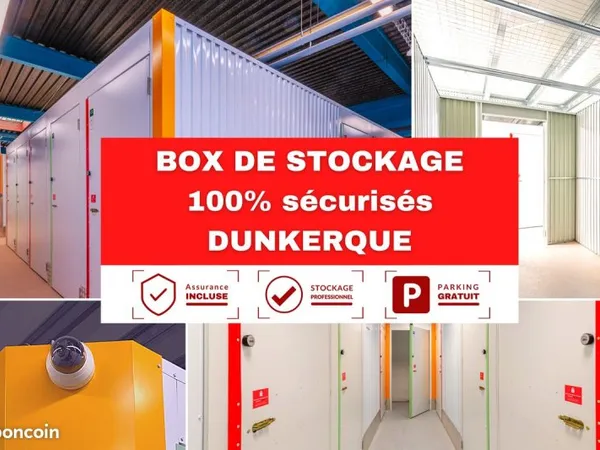 Box à louer - Garde meuble / Dunkerque / 1 m²