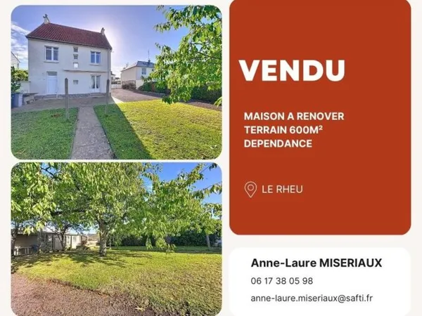 Maison dans quartier résidentiel