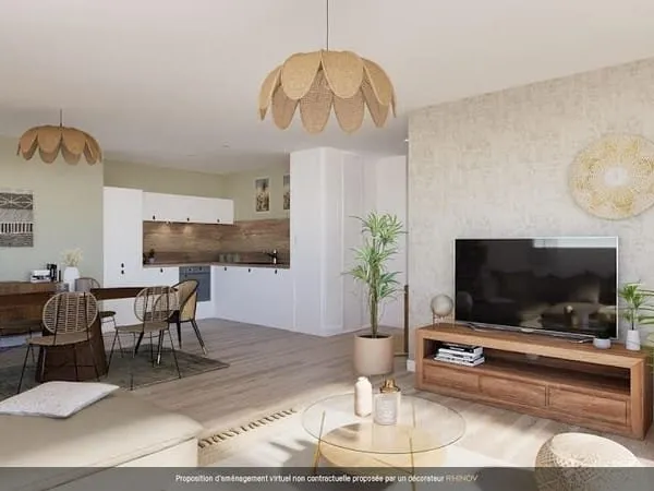 Appartement 3 pièces 76 m²