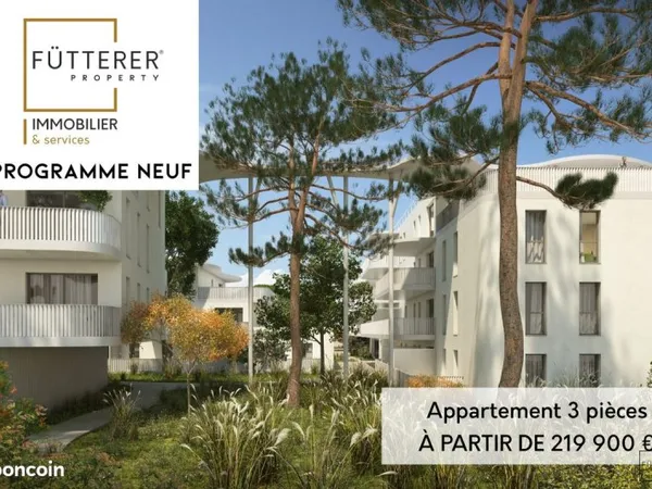 Appartement 3 pièces 61 m²