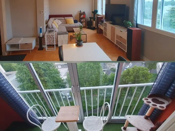 T4 - 75m² - Plein Sud - Vue dégagée - Aucun travaux - Proche tram/IUT/commerces