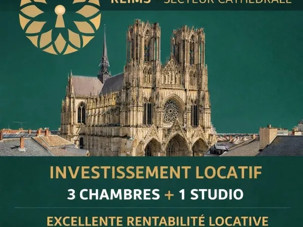 REIMS SECTEUR CATHÉDRALE / RUE PONSARDIN