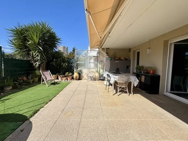 VALMANTE / MAZARGUES: T4 EN REZ DE JARDIN AU CALME AVEC TERR