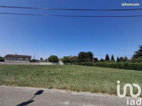Terrain 1220 m² Beaurepaire