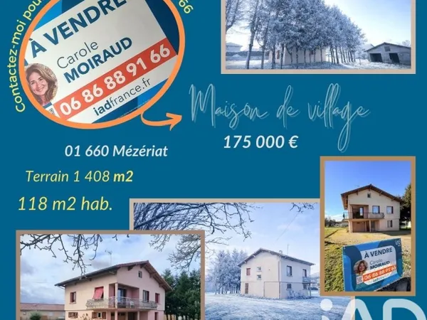Maison 4 pièces 118 m²