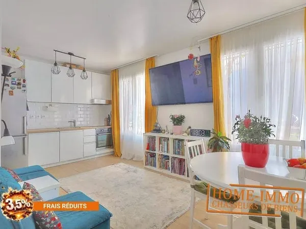 Appartement 3 pièces 49 m²