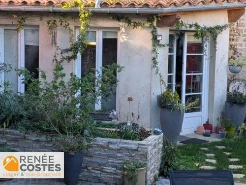 Vente en nue propriété - F63-H80 ans - BRIOUX SUR BOUTONNE (7917
