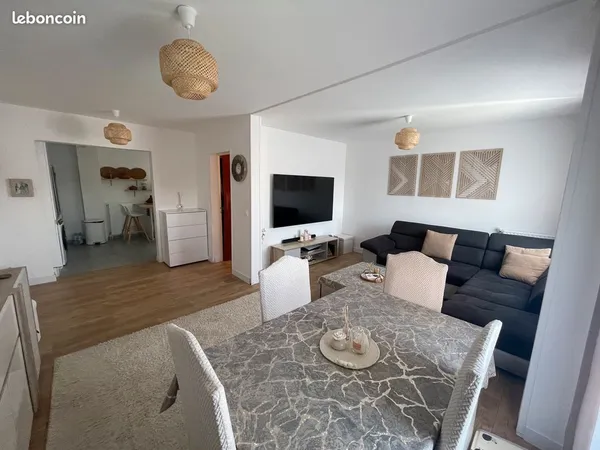 Appartement 3 pièces 73m² + Terrasse 28m² en résidence