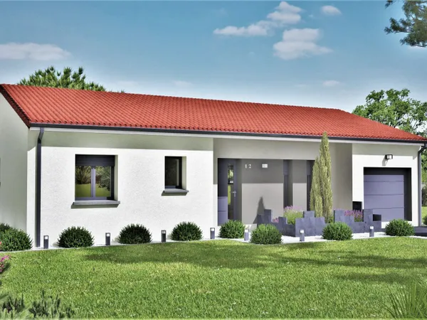 Terrain + maison 93 m²