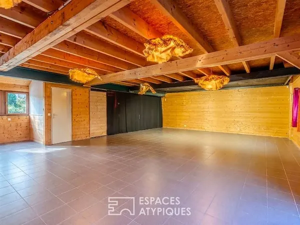 Maison en bardage bois à Plessé